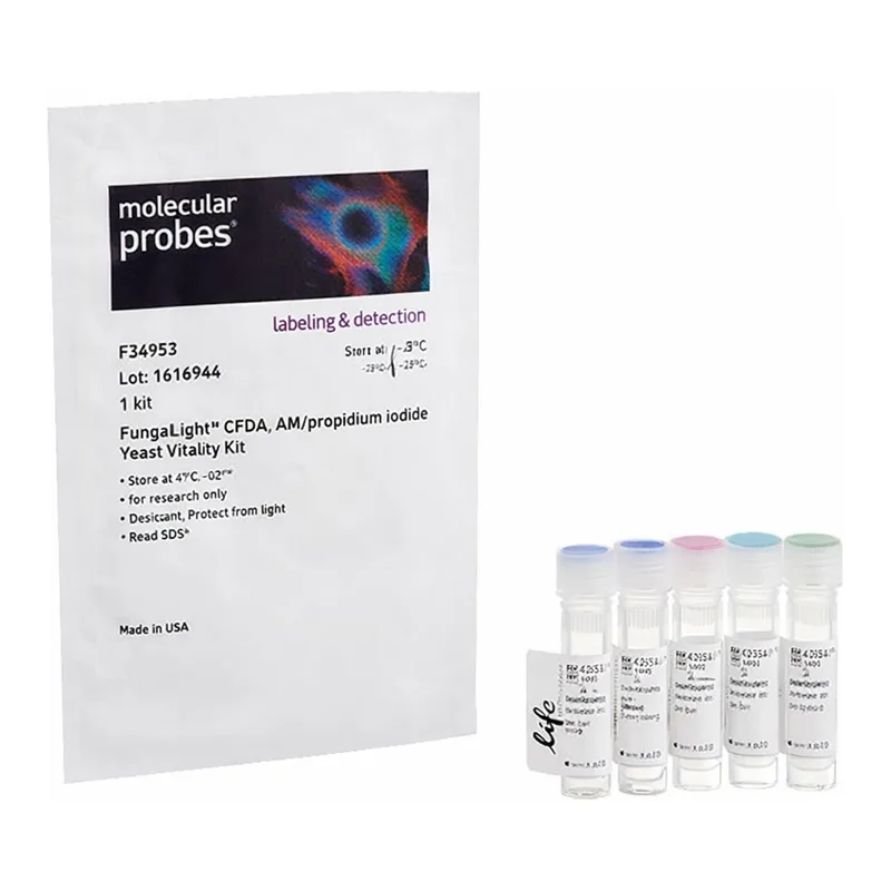 Thermo Fisher Scientific FungaLight Yeast CFDA, AM/Propidium Iodide Vitality Kit