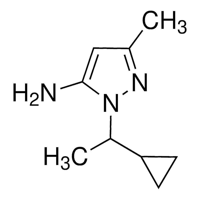 Merck 1-(1-Cyclopropylethyl)-3-methyl-1H-pyrazol-5-amine