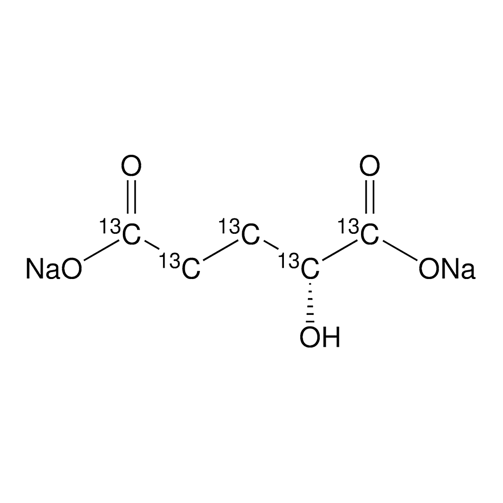 Merck D-alpha-Hydroxyglutaric acid-13C5 disodium salt