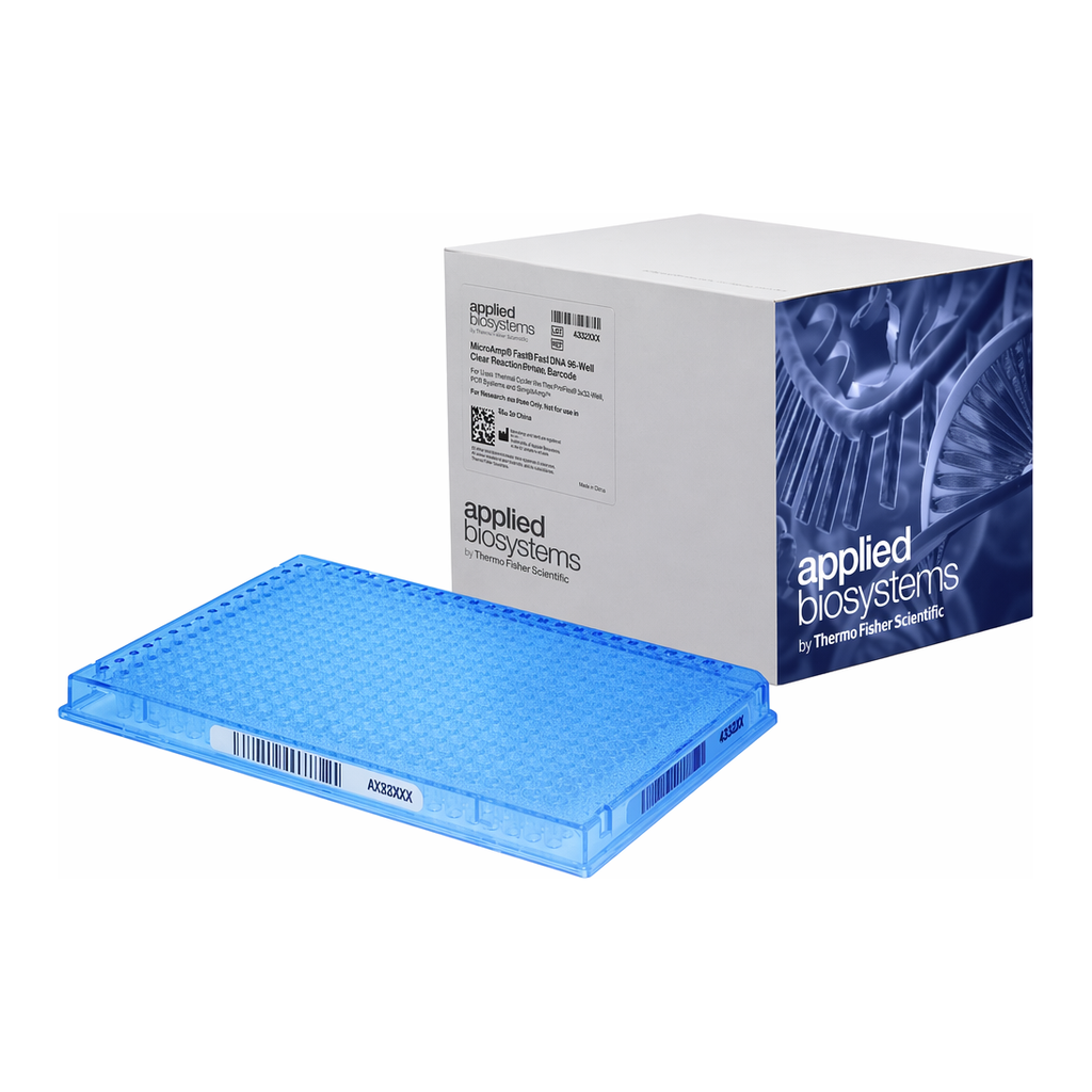 Thermo Fisher Scientific MicroAmp EnduraPlate Optical 384-Well Blue Reaction Plates with Barcode