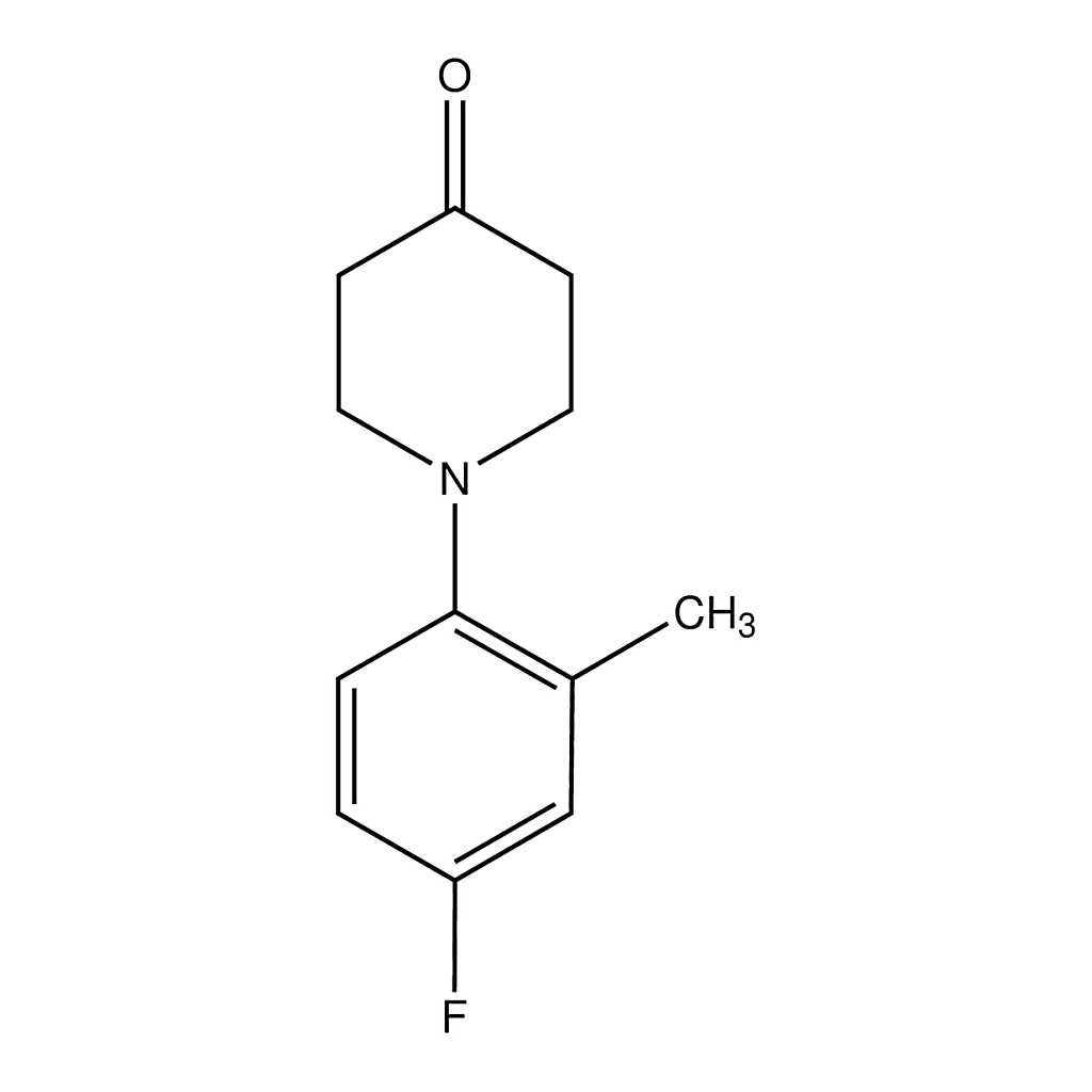 Merck 1-(4-Fluoro-2-methylphenyl)piperidin-4-one