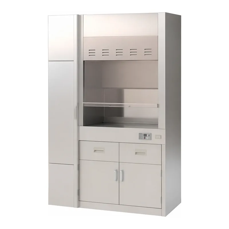 AS ONE Compact Fume Hood with Dry Scrubber SUS, 콤팩트퓸후드900S(스테인리스제·건식스크러버 일체형)