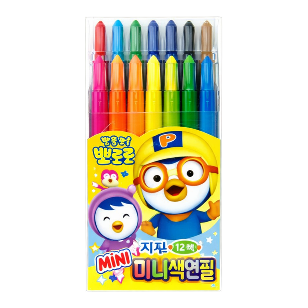 OFFICENEX 뽀로로미니색연필(12색)