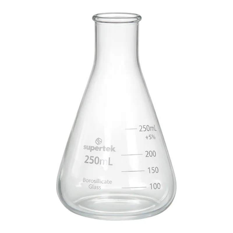 Supertek Flask, Conical (Erlenmeyer), Graduated
