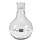 Supertek Flask, Flat Bottom, Single Neck