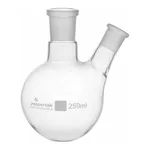 Supertek Flask, Round Bottom, Two Necks