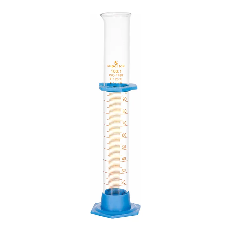 Supertek Measuring Cylinder Accuracy As per Class B (DIN)