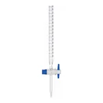 Supertek Burette, With Straight Bore, PTFE Key Stopcock, Class A (DIN)