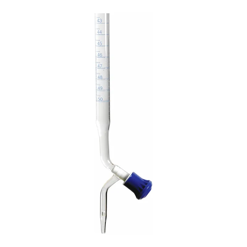 Supertek Burette, With Screw Type,PTFE Needle Valve Stopcock (Rotaflo), Class A (DIN)
