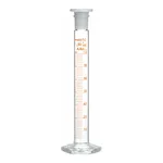 Supertek Measuring Cylinder With Hexagonal Base & Interchangeable Polypropylene Stopper