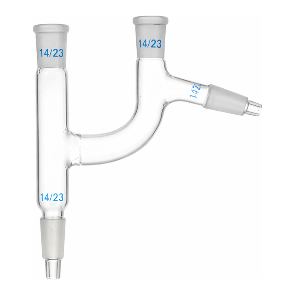 Supertek Claisen Head, Sloping, With Two 14/23 Sockets