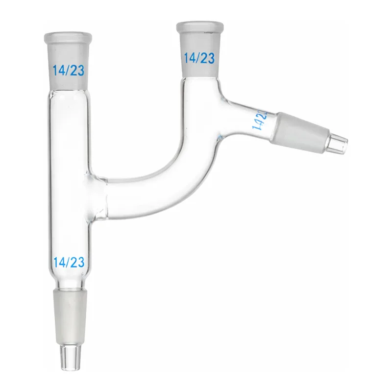 Supertek Claisen Head, Sloping, With Two 14/23 Sockets