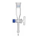 Supertek Adapter, Socket To Flexible Tubing, Straight Connection With Glass Stopcock