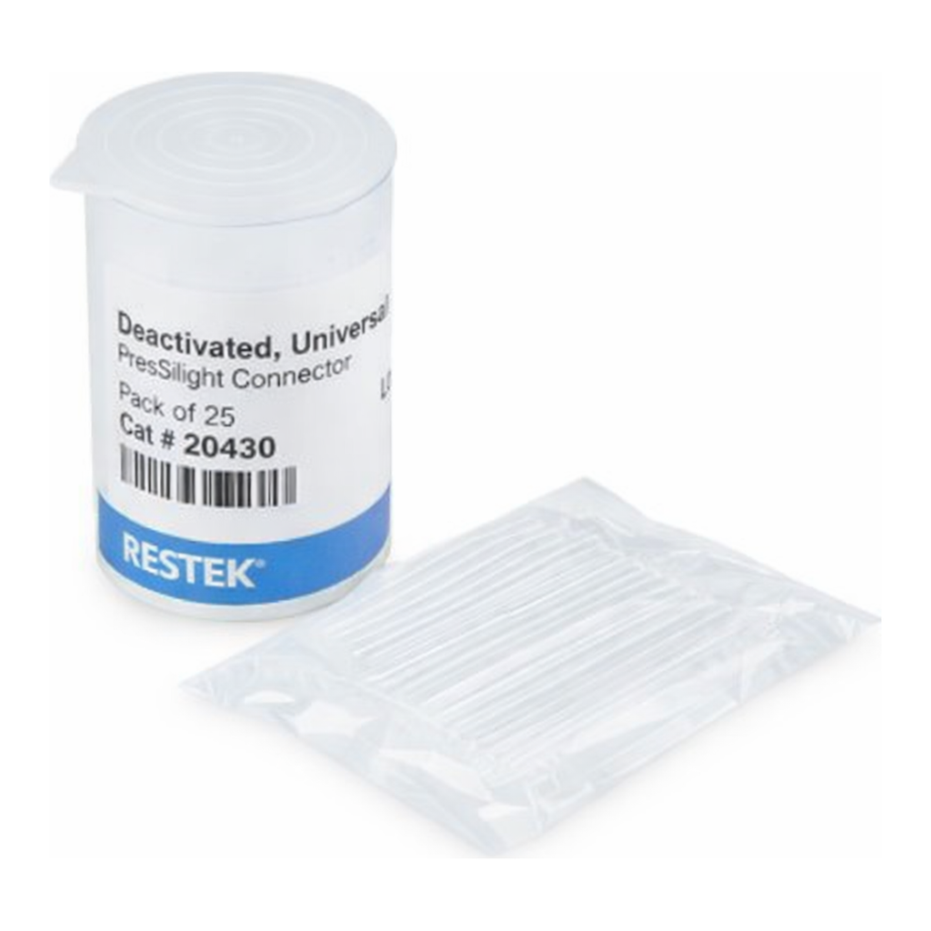 Restek Connector, Presstight, Universal, Deactivated Pack of 25