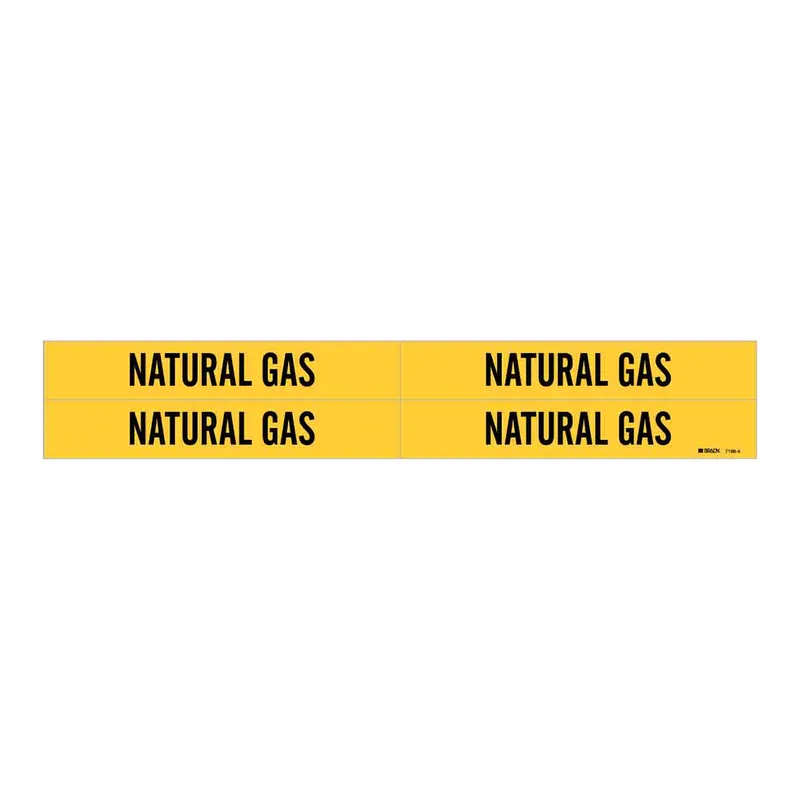 Brady NATURAL GAS Pipe Marker
