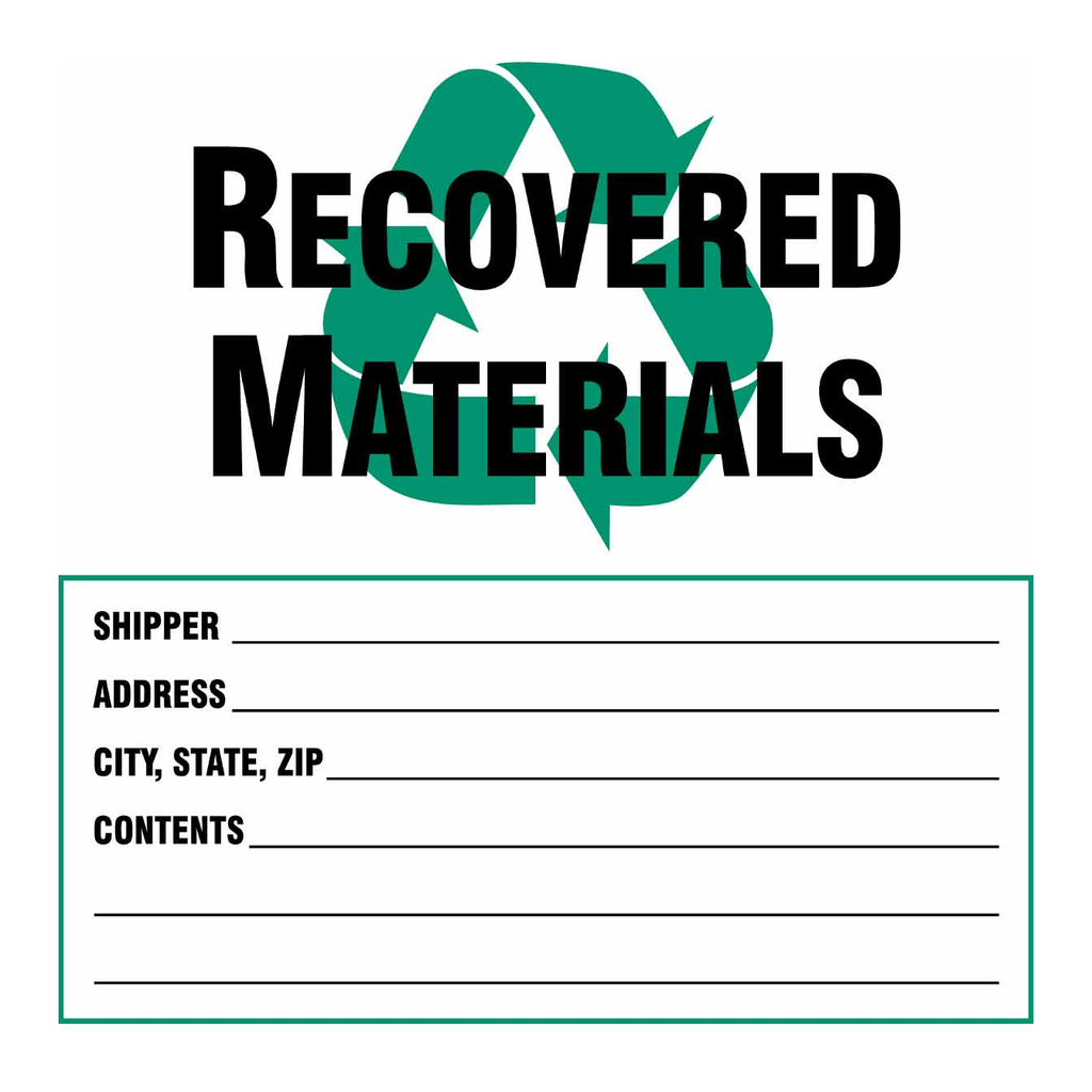 Brady B7569 HAZARDOUS WASTE LABELS