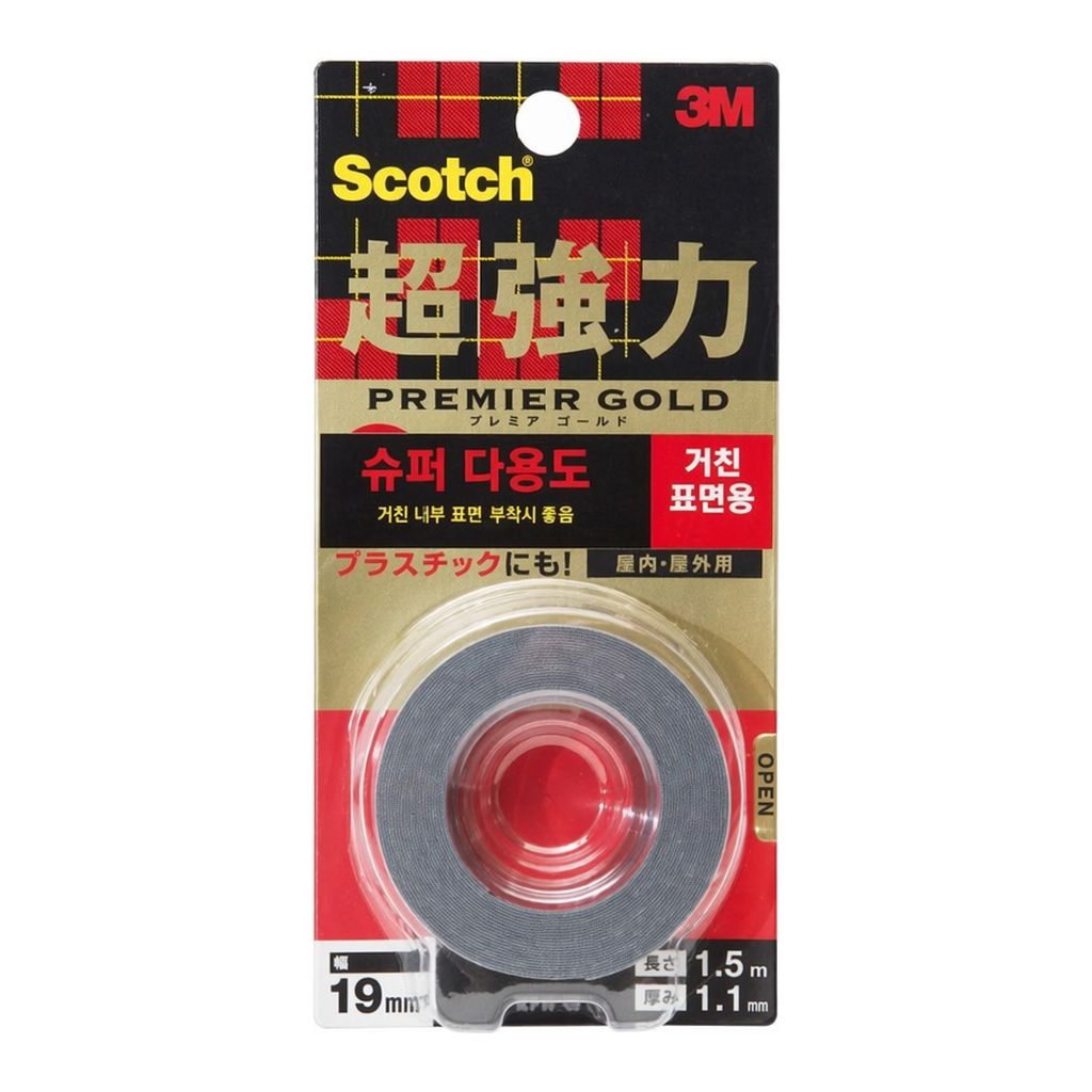 OFFICENEX 재고문의
3M 초강력폼양면테이프거친표면(KPR19,19mmx1.5M)