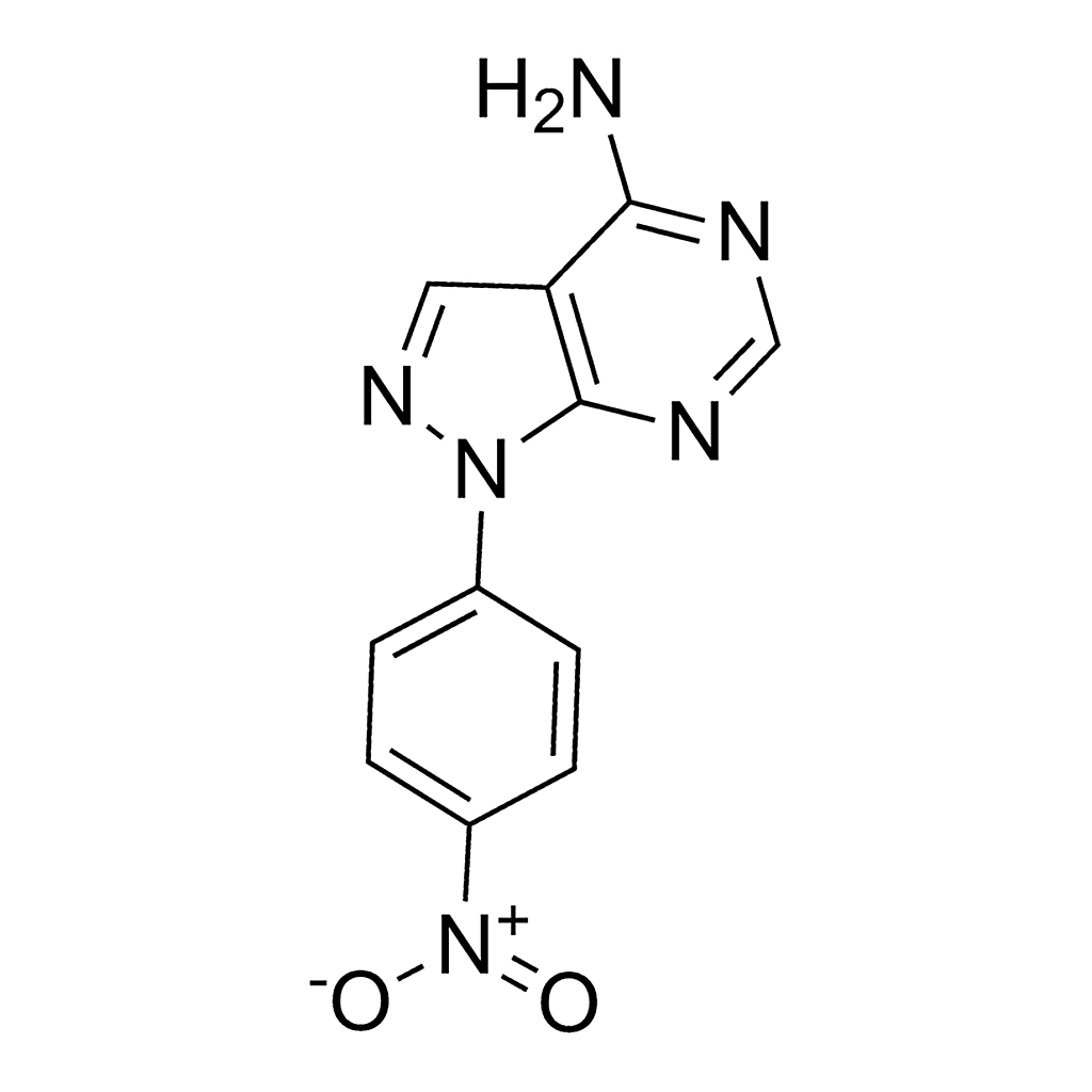 Merck 1-(4-Nitrophenyl)-1H-pyrazolo[3,4-d]pyrimidin-4-amine