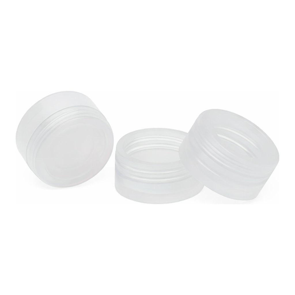 Agilent Clear PE Snap Cap w/ PTFE Septa 100/pk