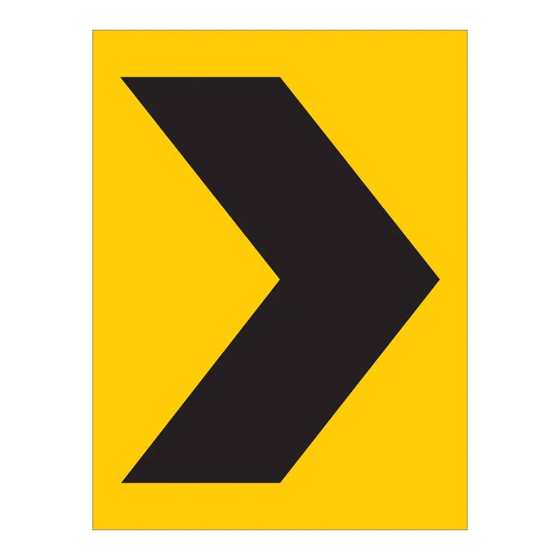 Brady Right Chevron Picto Sign