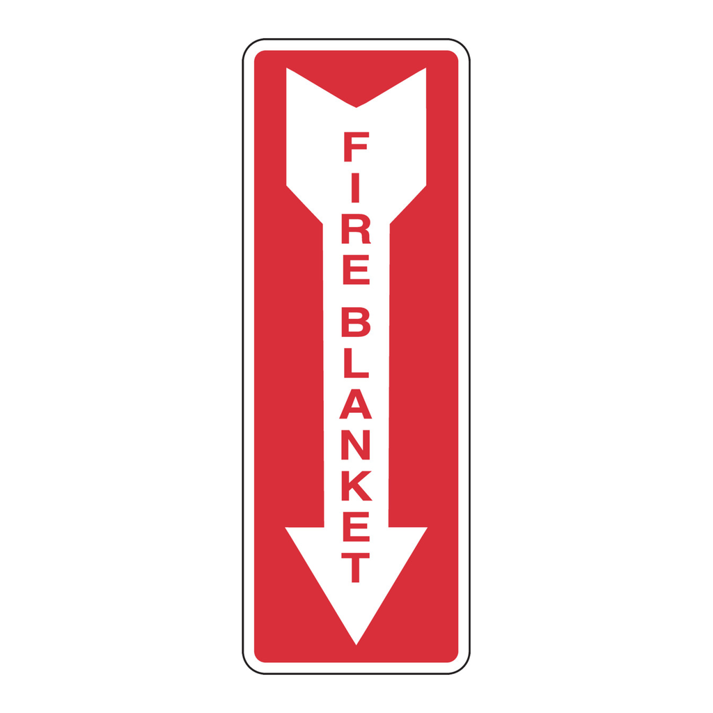 Brady Fire Blanket Sign