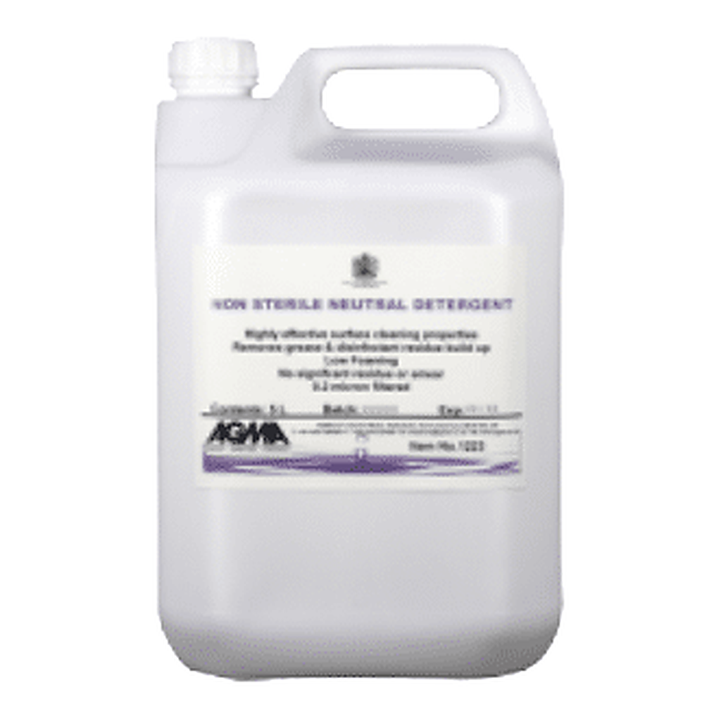 NON-STERILE NEUTRAL DETERGENT IN WFI 5L BOTTLE