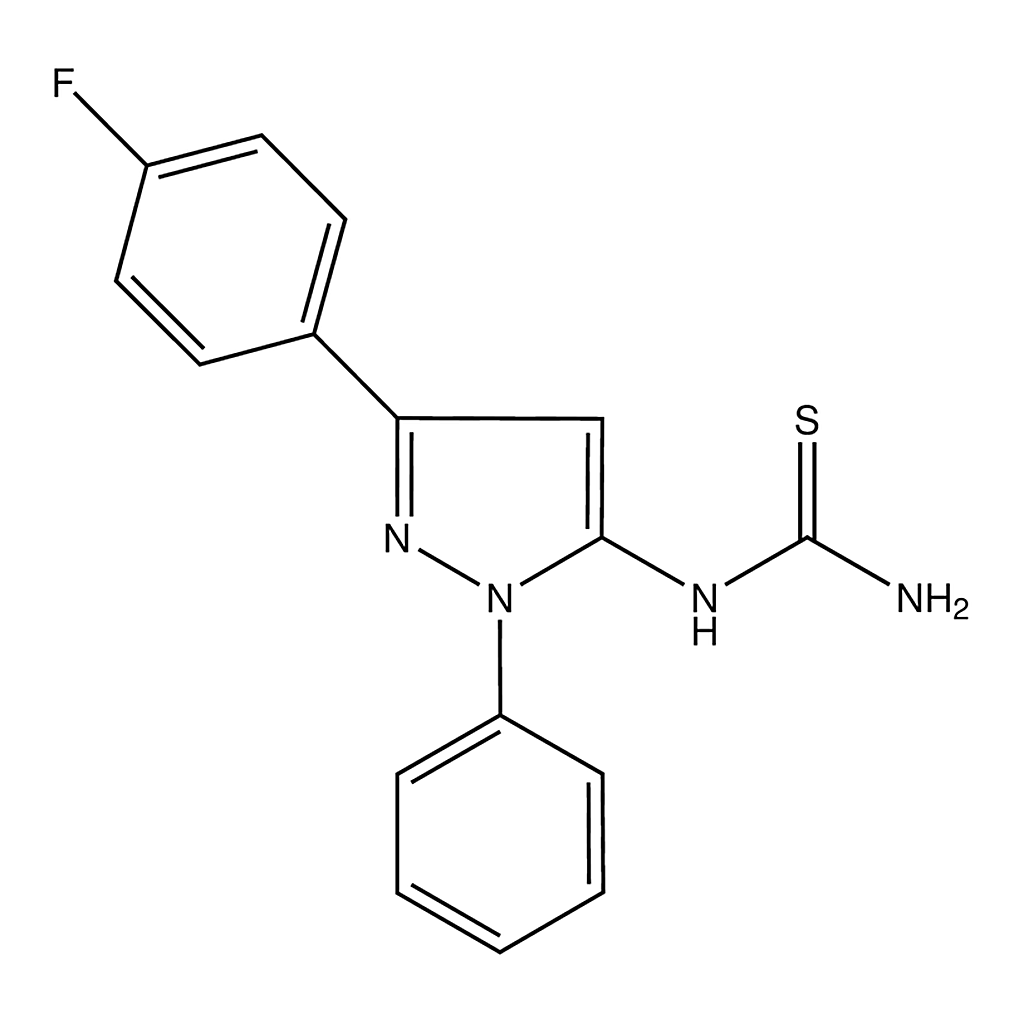 Merck 1-(3-(4-Fluorophenyl)-1-phenyl-1H-pyrazol-5-yl)thiourea