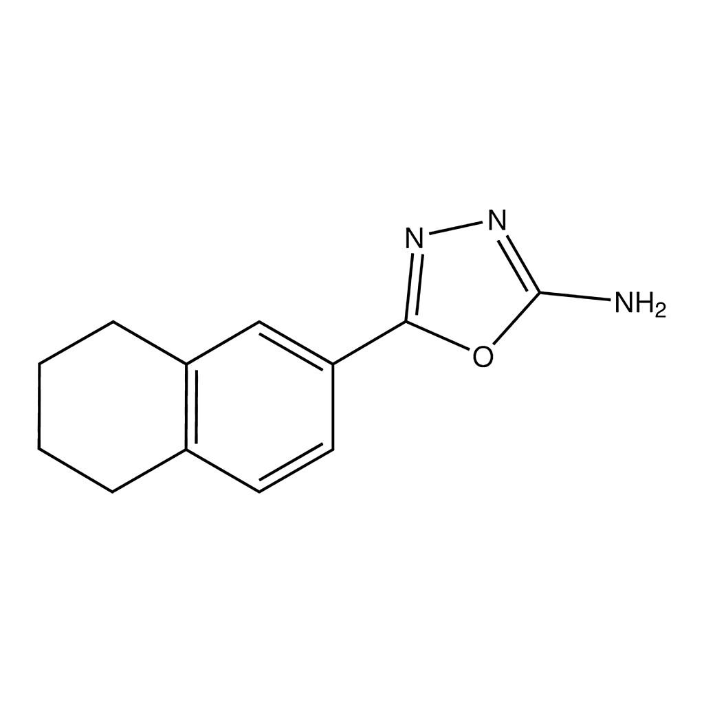 Merck 5-(1,2,3,4-Tetrahydronaphthalen-7-yl)-1,3,4-oxadiazol-2-amine