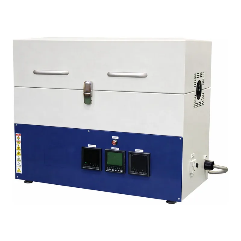 AS ONE Small Type Tubular Furnace(3 Zone Control), 소형 관상로(3존 제어)
