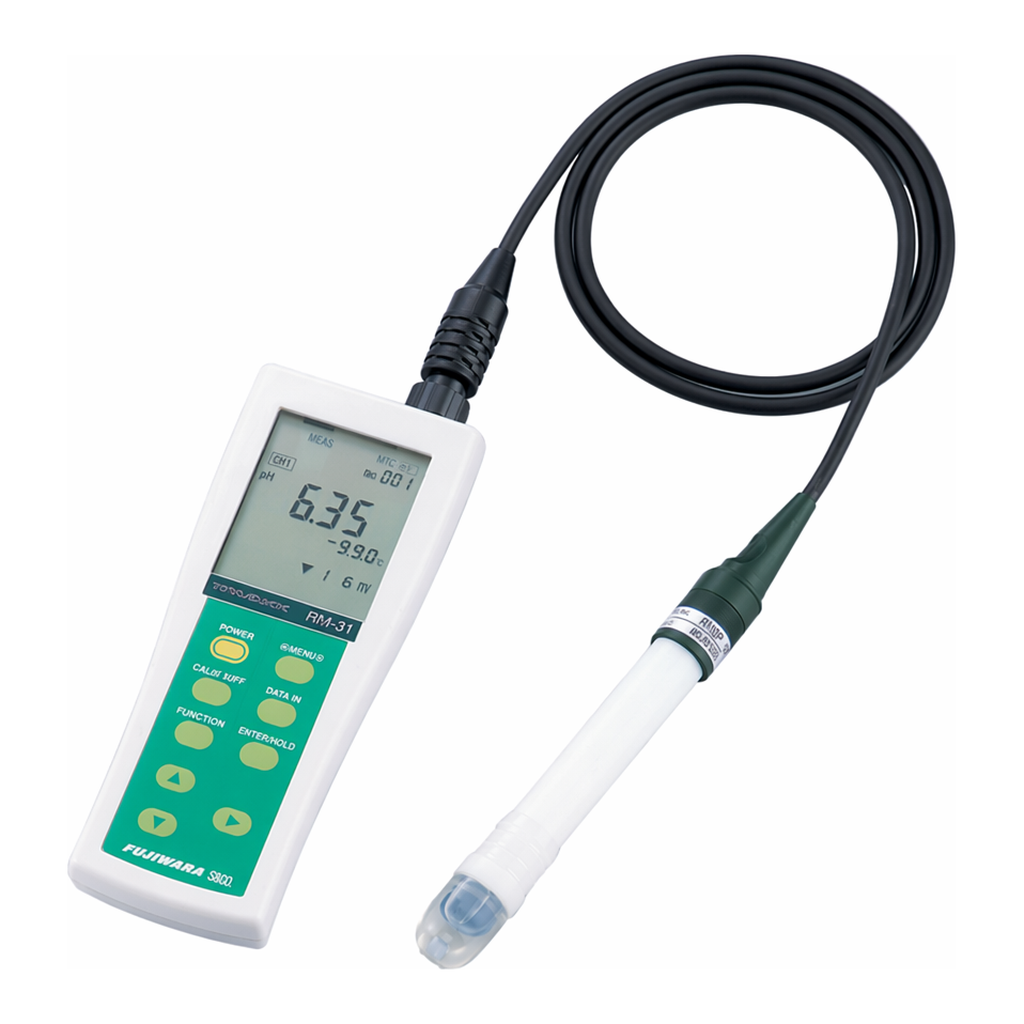 AS ONE Soil pH/Nitric Acid/ Eh Meter, 휴대형 토양 pH/질산/Eh계