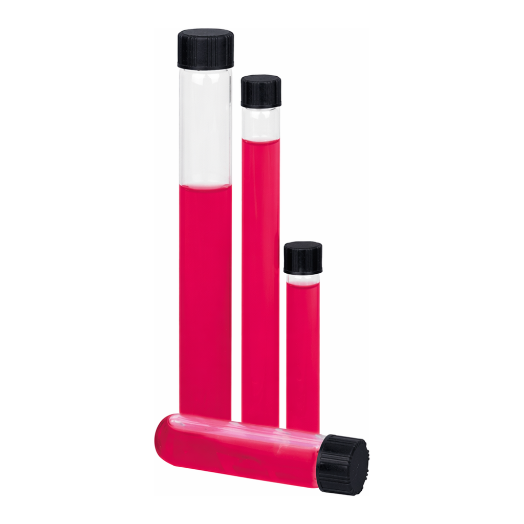 Daihan Science Screwcap Culture/Test Tube, with PP Cap/PTFE Sealing Disc, od Φ12~38mm, 5~150㎖<b