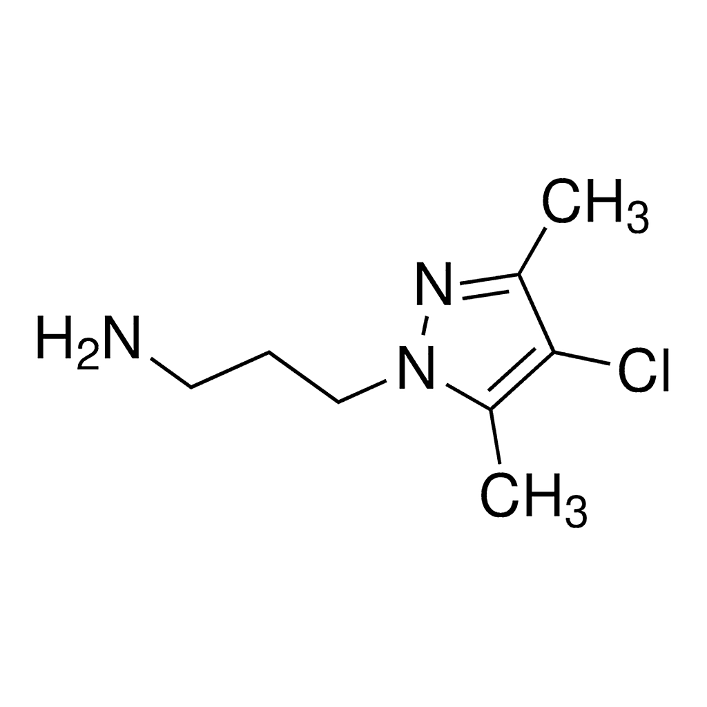 Merck 3-(4-Chloro-3,5-dimethyl-1H-pyrazol-1-yl)propan-1-amine