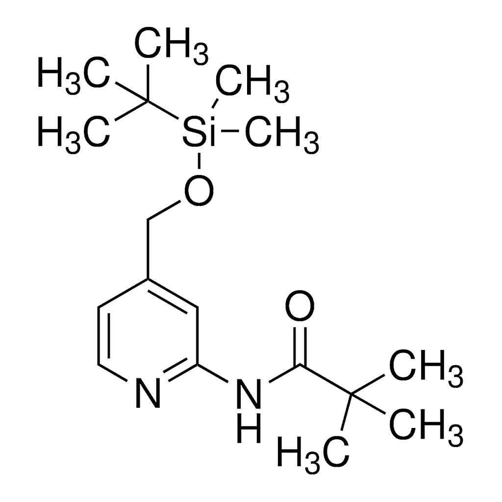Merck N-[4-(tert-Butyl-dimethyl-silanyloxymethyl)-pyridin-2-yl]-2,2-dimethyl-propionamide