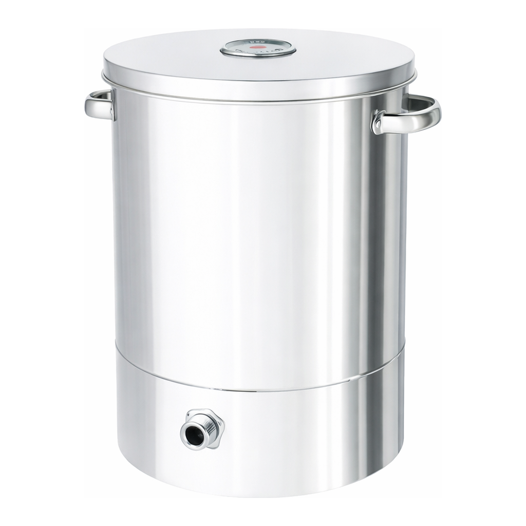AS ONE Stainless Steel Container (Inclined Bottom), 바닥 구배형 스테인리스 포트