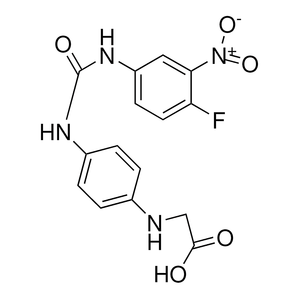 Merck N-(4-(4-FLUORO-3-NITROPHENYLUR - 50 MG&