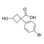 Merck 1-(4-Bromophenyl)-3-hydroxycyclobutanecarboxylic acid