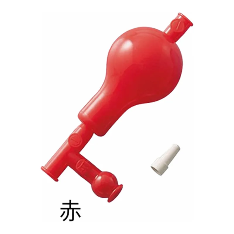 AS ONE Color Bulb Type Safety Pipet Filler (Silicone Rubber), 실리콘 컬러 안전 스포이트