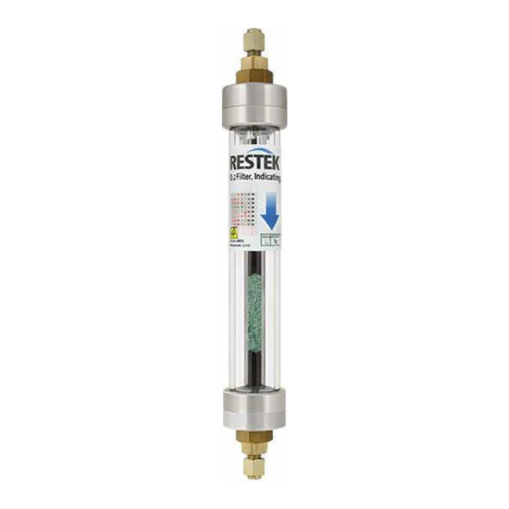 Restek Trap, Oxygen, Indicating, 1/4in Fittings CAN NOT SHIP FEDEX GROUND
