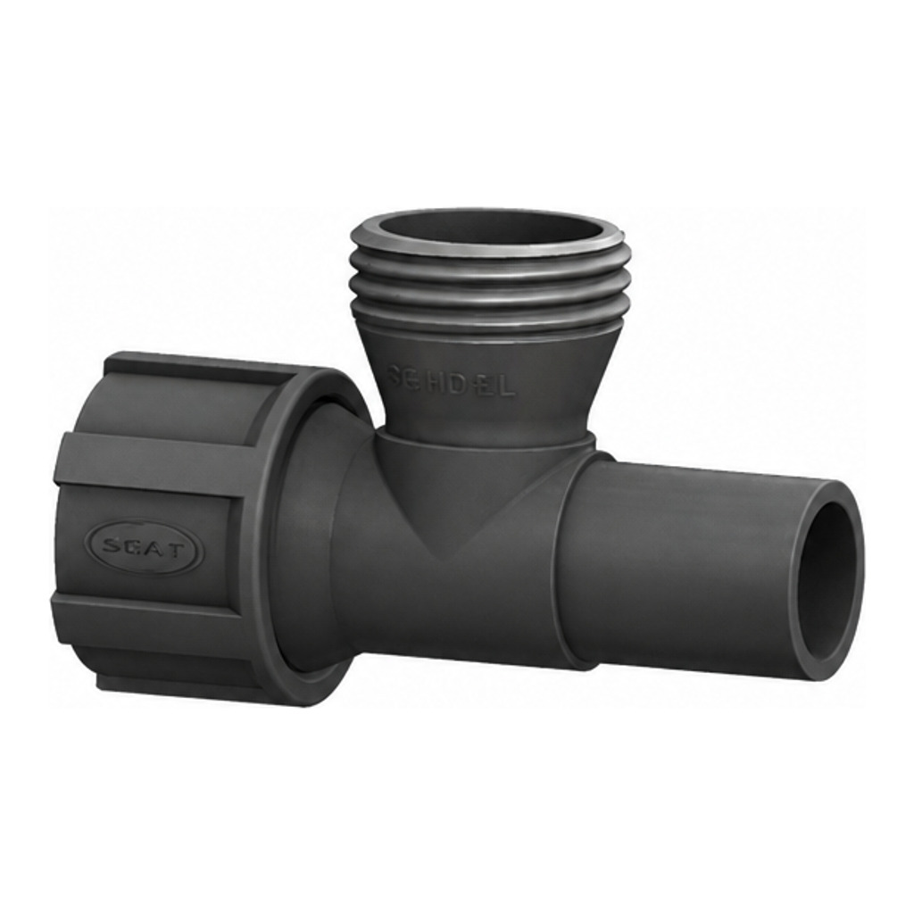 T-piece, (ID) 32mm, (OD) 32mm, GL45 (m)