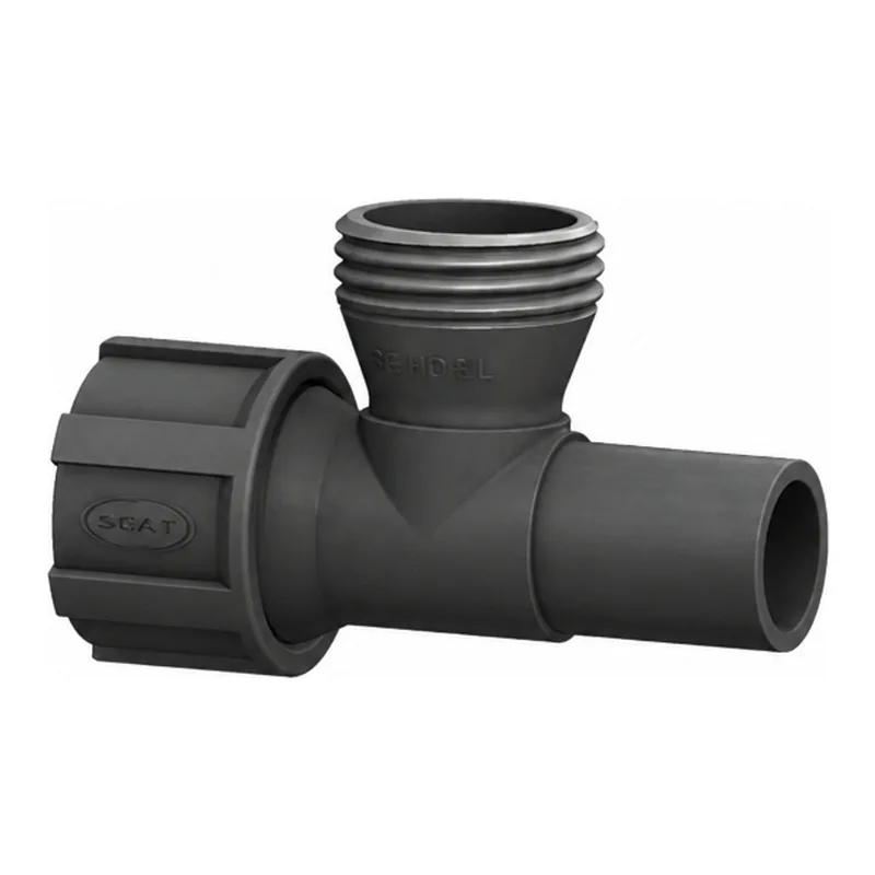 T-piece, (ID) 32mm, (OD) 32mm, GL45 (m)