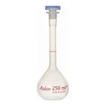 Merck Azlon Clear PMP Volumetric Flask with PPE Stopper
