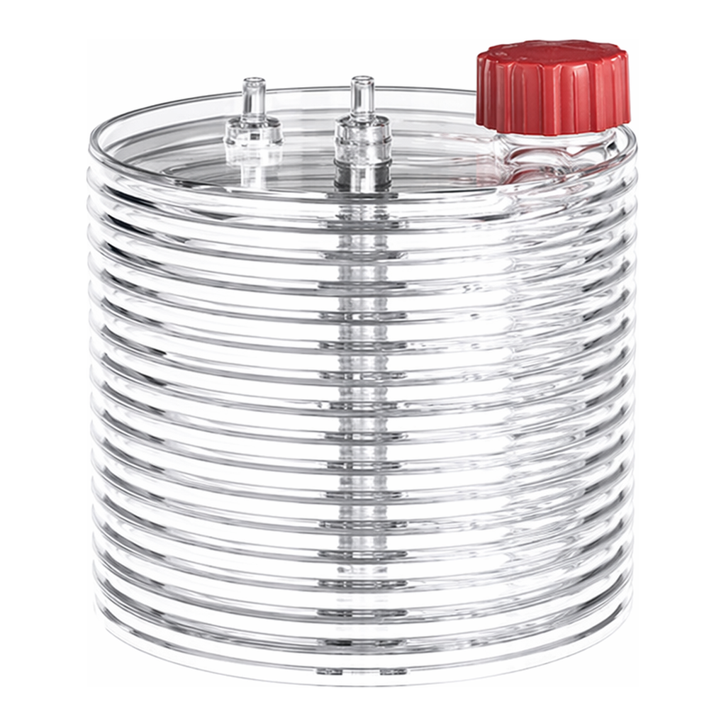 Greiner Bio One CELLDISC, 16 LAYERS, 4.000 CM², PS, CLEAR,TC, STANDARD SCREW CAP RED, STERILE, SINGLE PACKED