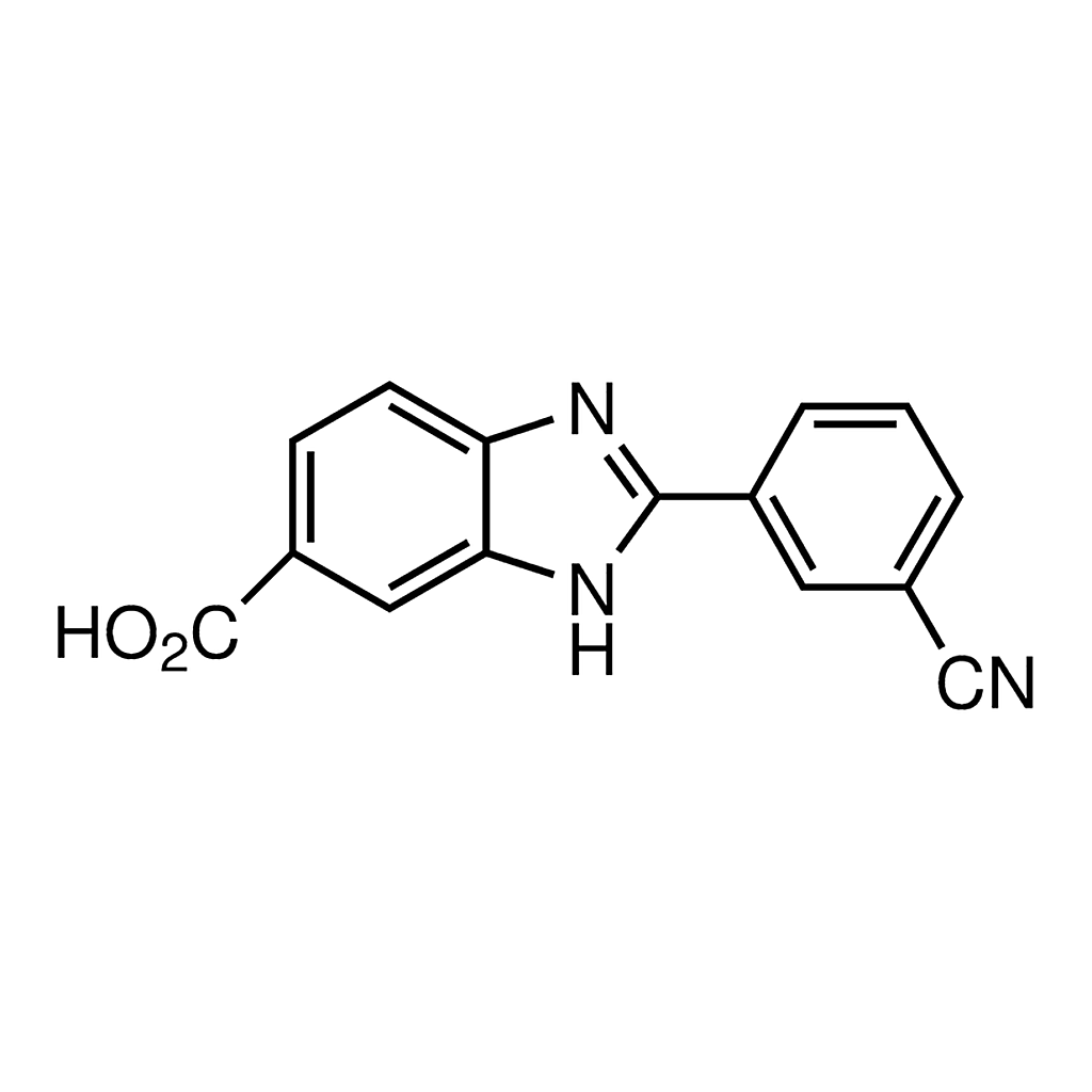 Merck 2-(3-Cyanophenyl)benzimidazole-6-carboxylic acid