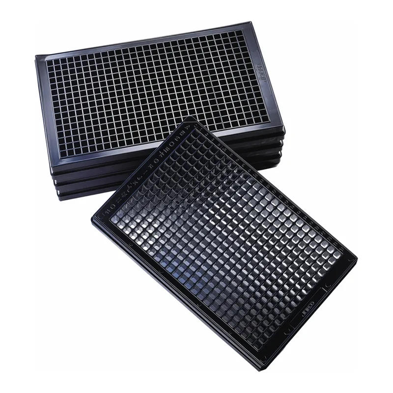 Merck Corning 384 Well Black Clear Bottom Low