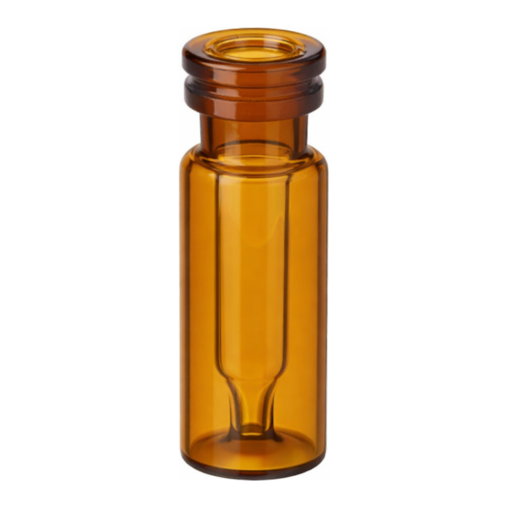 Restek Interlocked Vial/Insert, 300uL Amber, 11mm Crimp or Snap Ring 500-pk