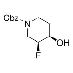 Merck cis-1-Cbz-3-fluoro-4-hydroxypiperidine