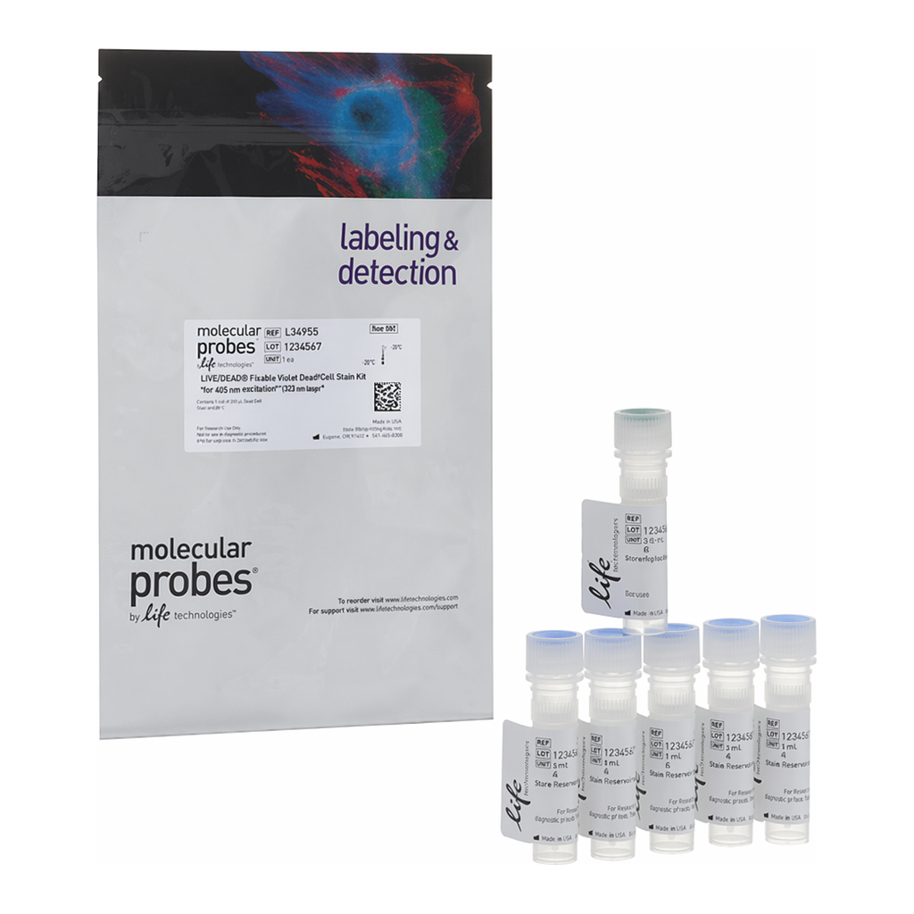 Thermo Fisher Scientific LIVE/DEAD Fixable Violet Dead Cell Stain Kit, for 405 nm excitation, 200 Assays