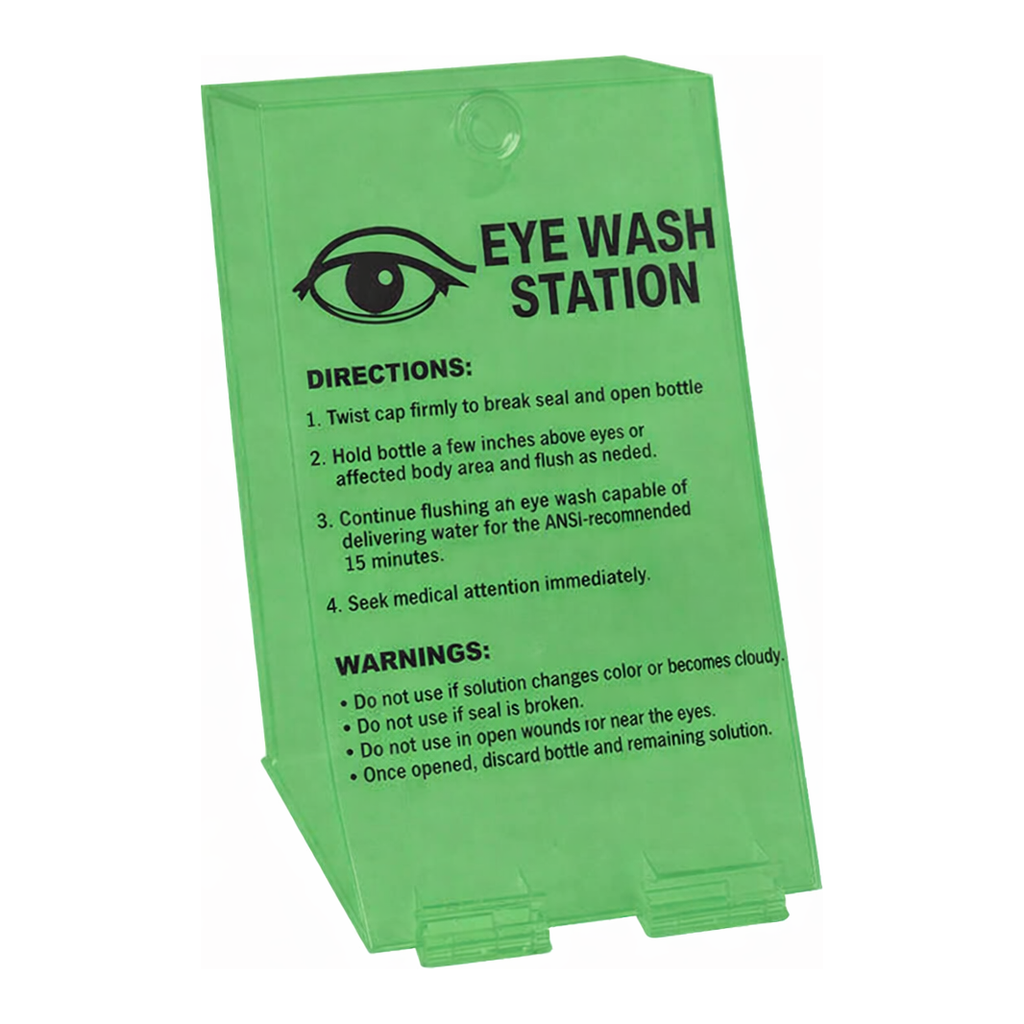Brady Single Bottle Eye Wash Station