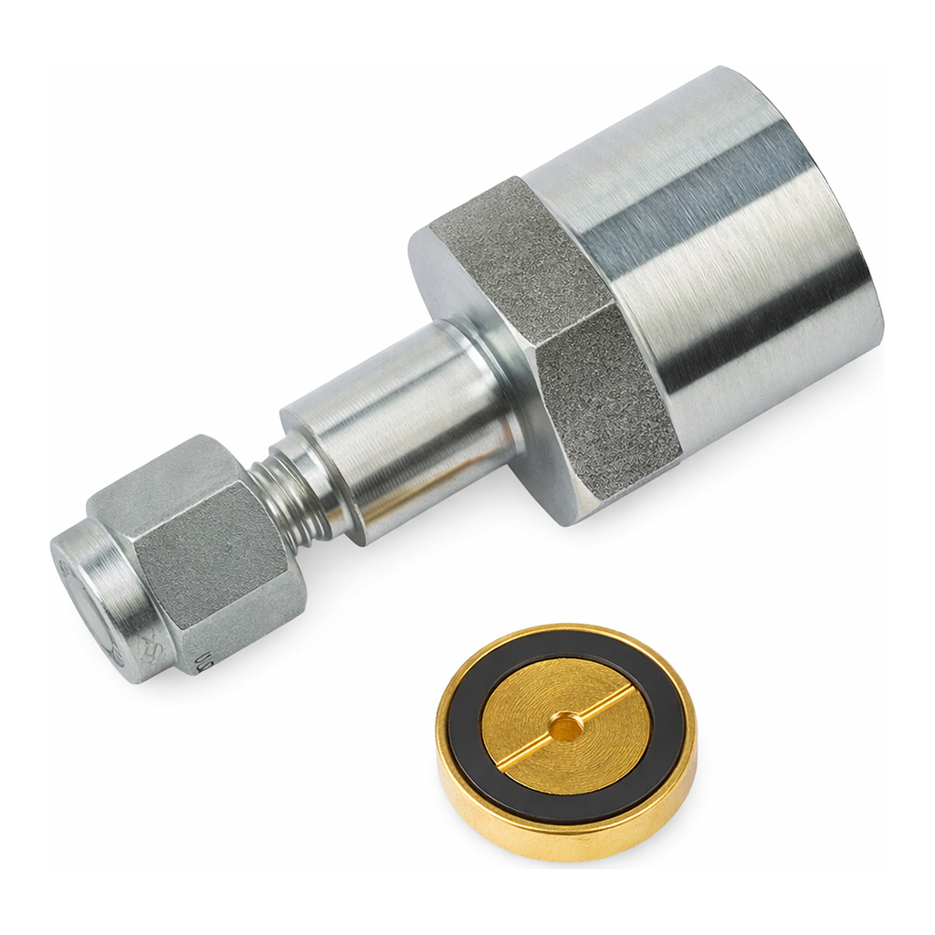 Restek Flip Seal Kit, Includes Adaptor and 1.2mm ID Gold Plated DVR Inlet Seal