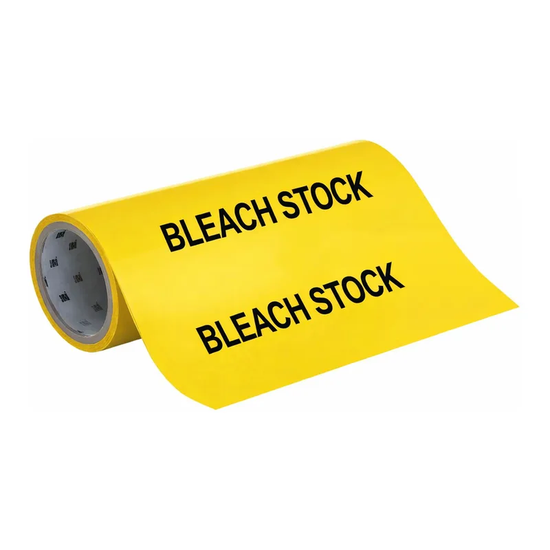 Brady BLEACH STOCK Roll Form Pipe Marker
